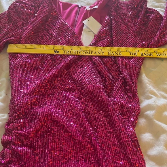 Parker pink sequined dress - Picture 8 of 17